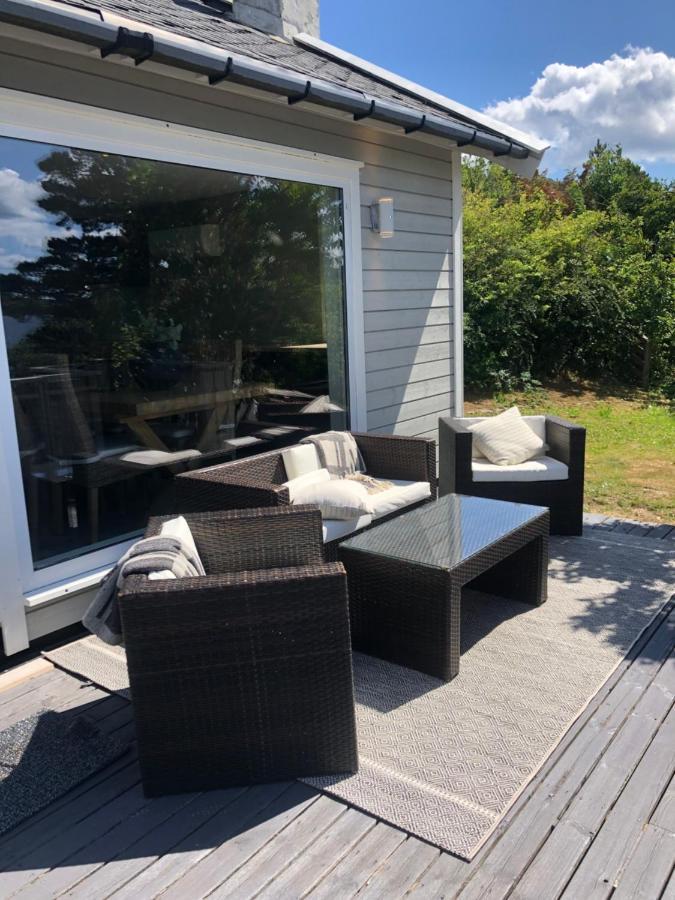 Strandhytte Kristiansand Esterno foto