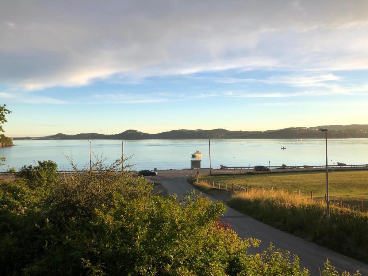 Strandhytte Kristiansand Esterno foto